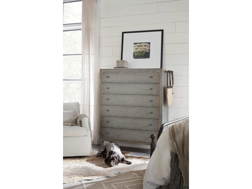 Ciao Bella Six-Drawer Chest- Speckled Gray - image 4