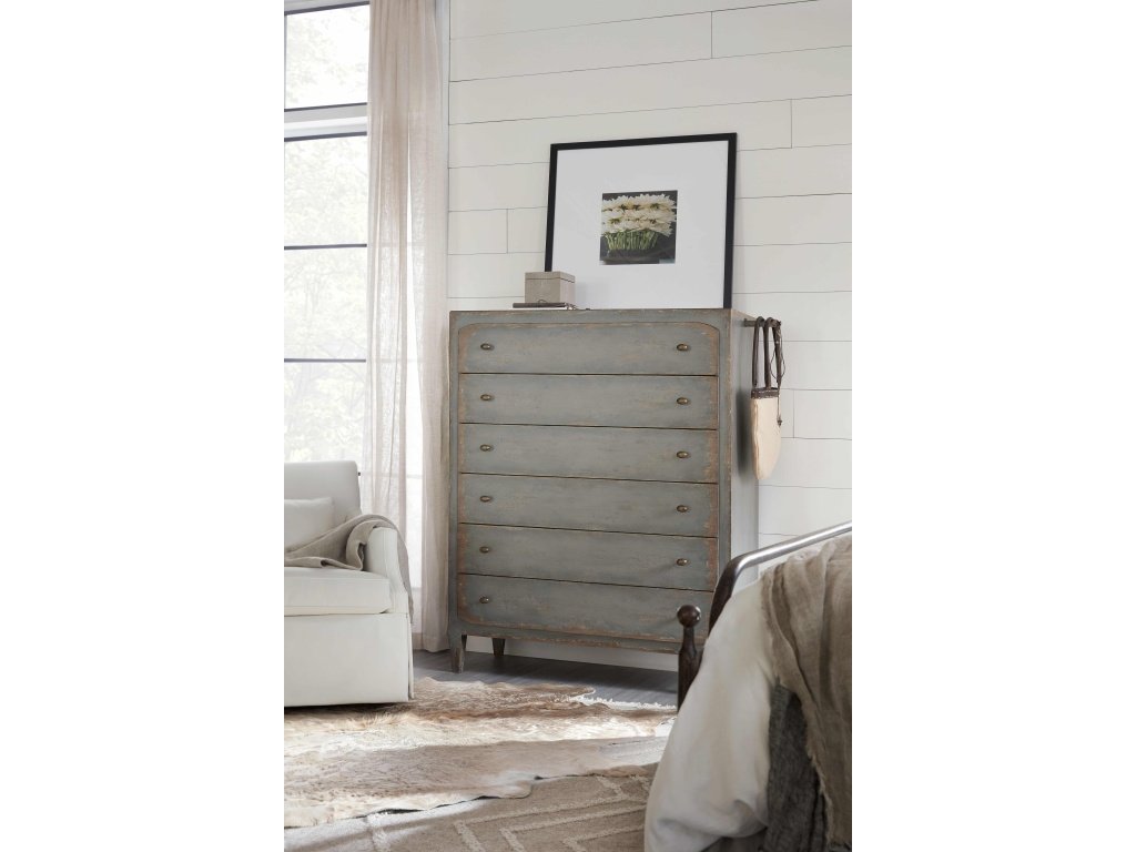 Ciao Bella Six-Drawer Chest- Speckled Gray - image 5