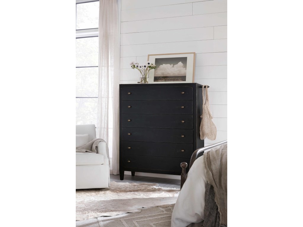 Ciao Bella Six-Drawer Chest- Black - image 3