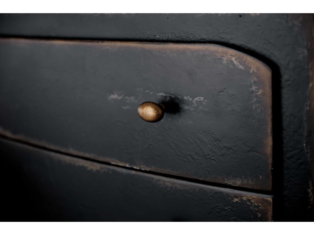 Ciao Bella Two-Drawer Nightstand- Black - image 3