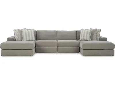 Avaliyah 4-Piece Double Chaise Sectional