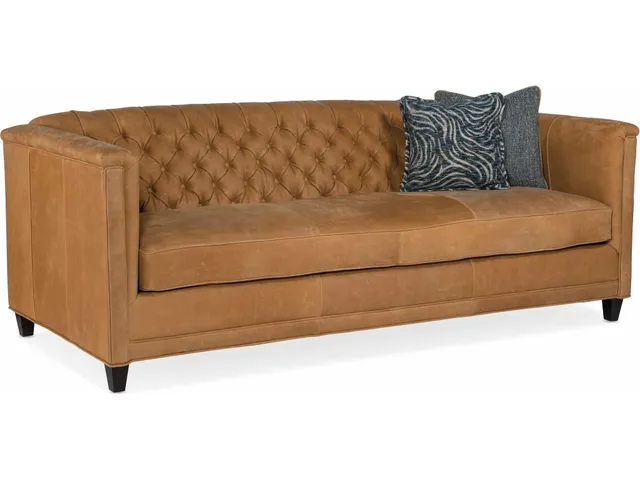 Jaden Stationary Tufted Sofa 8-Way Tie (Single Bench)