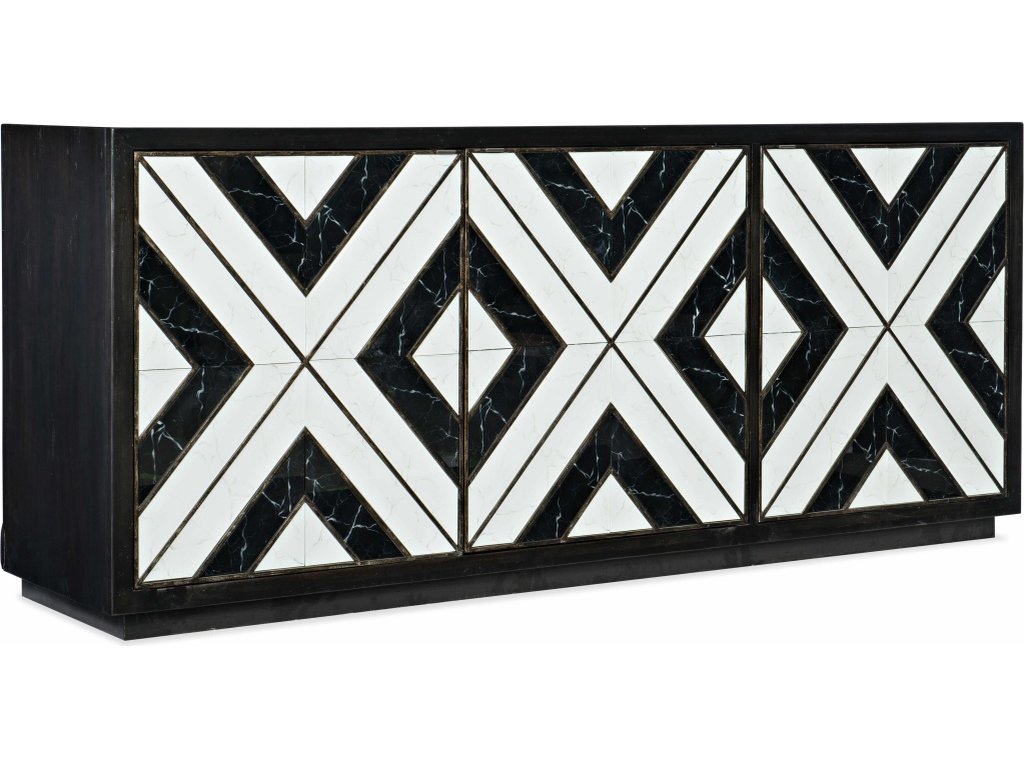 Sanctuary Noir Et Blanc Entertainment Console - main image