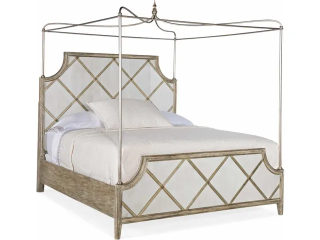 Sanctuary Diamont Canopy King Panel Bed