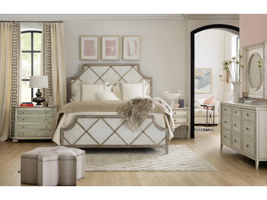 Sanctuary Diamont King Panel Bed - image 1