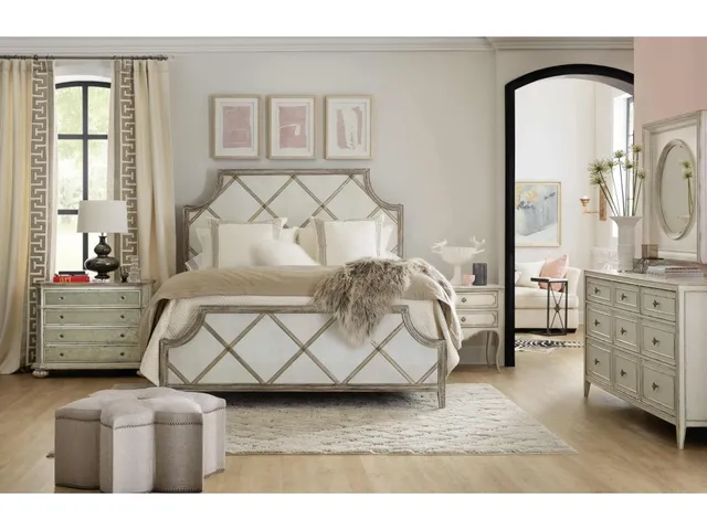 Sanctuary Diamont King Panel Bed - Alternative View