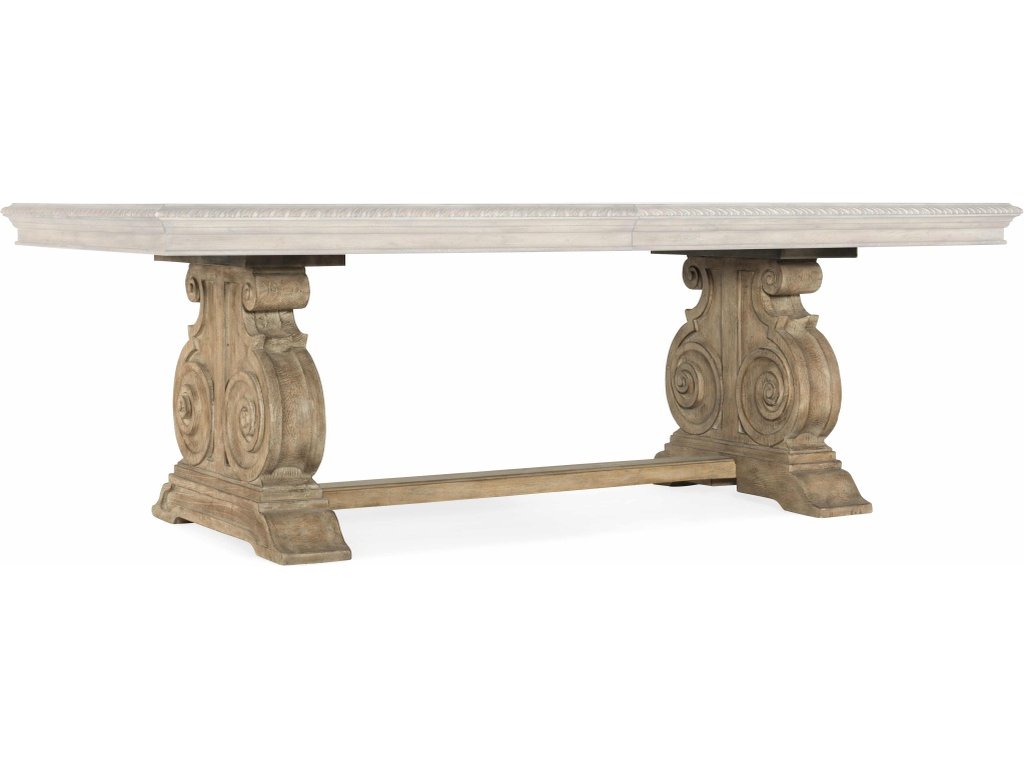 Castella Rectangle Dining Table w/2-20in Leaves - image 5