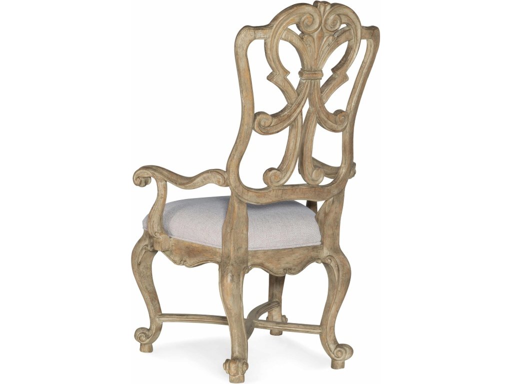Castella Wood Back Arm Chair-2 per ctn/price ea - image 1