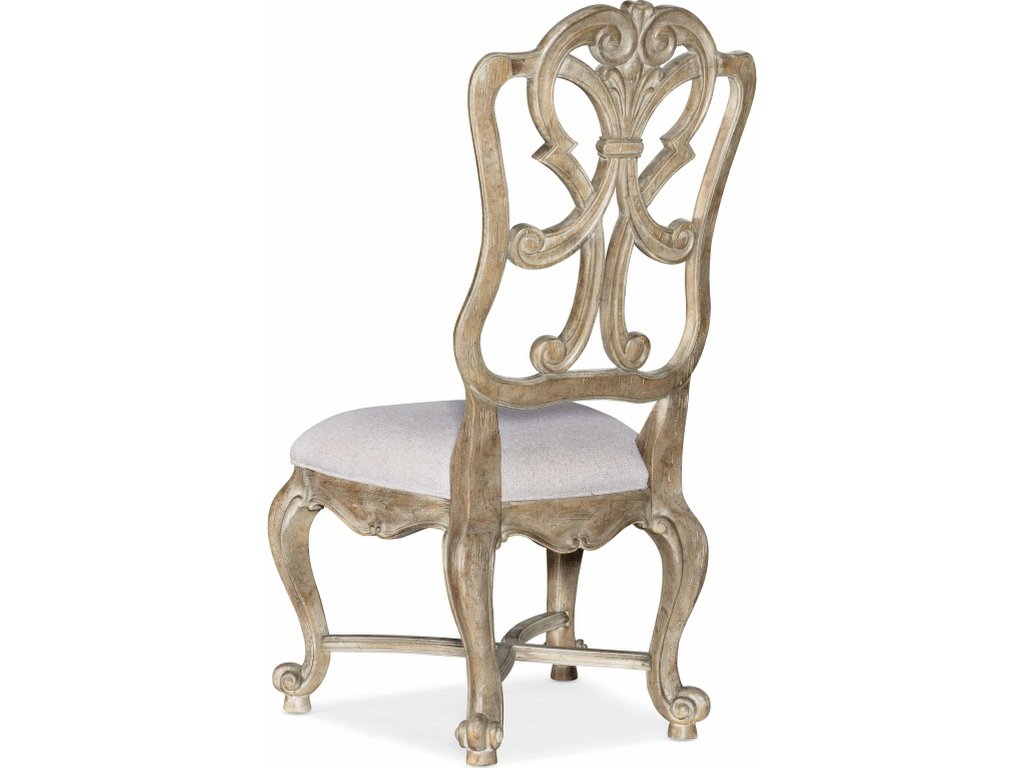 Castella Wood Back Side Chair - 2 per carton/price ea - image 1