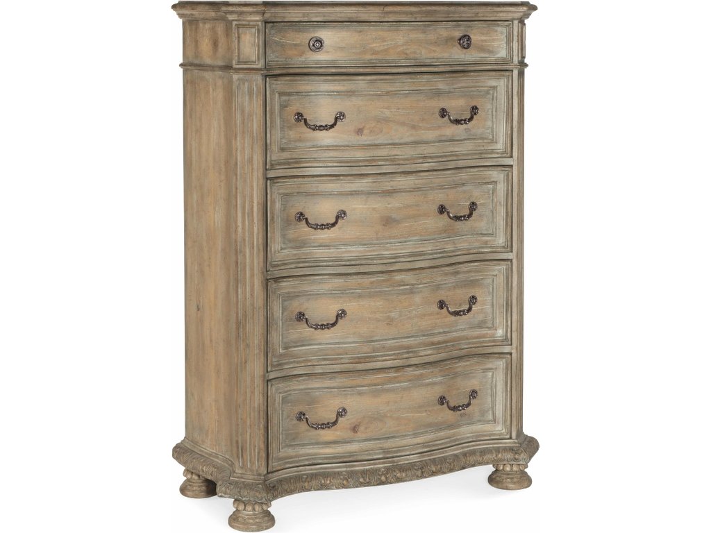 Castella Five Drawer Chest - main image