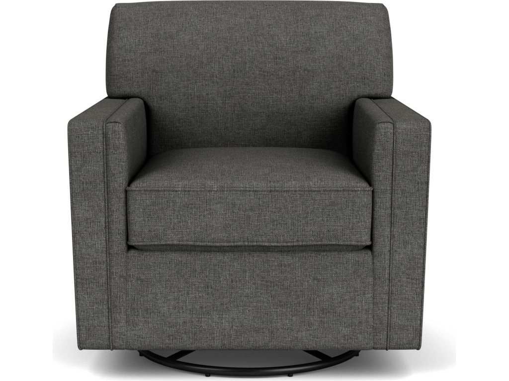 Nora Fabric Swivel Chair - image 1