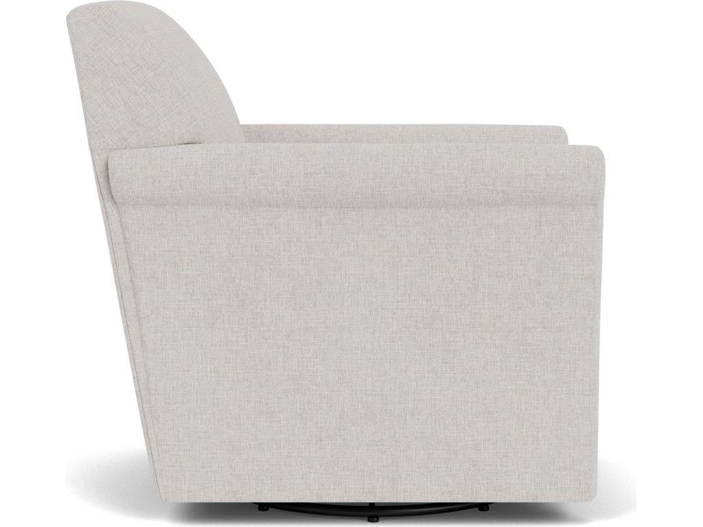 Stella Fabric Swivel Chair - image 9