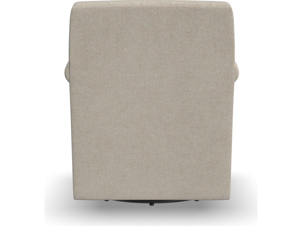 Stella Fabric Swivel Chair - image 14