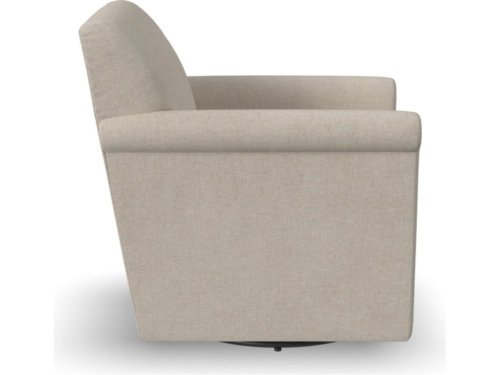 Stella Fabric Swivel Chair - image 3