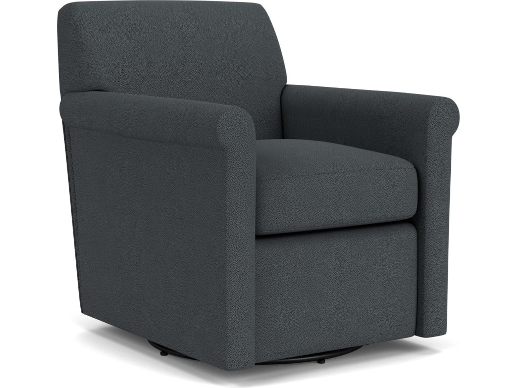 Stella Fabric Swivel Chair - image 5