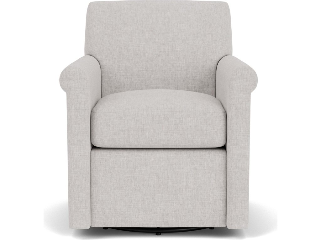 Stella Fabric Swivel Chair - image 7