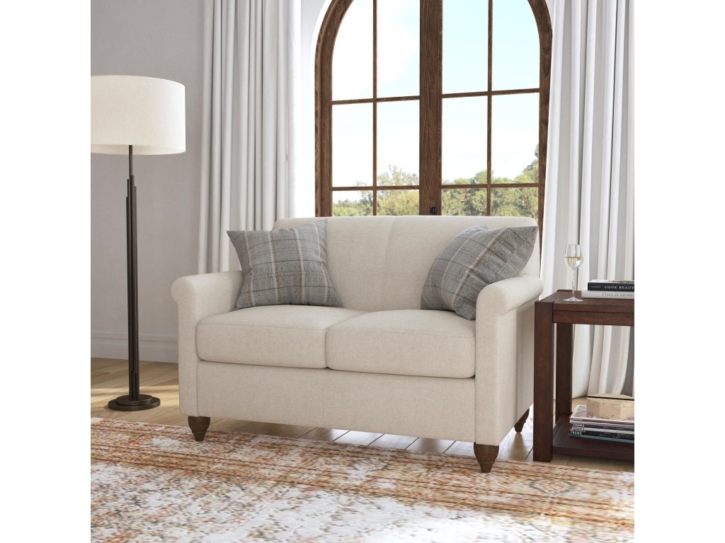 Stella Fabric Loveseat - image 1