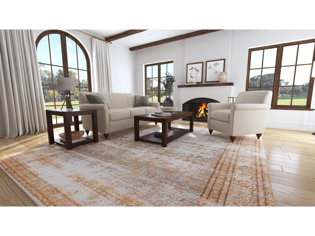 Stella Fabric Sofa - image 9