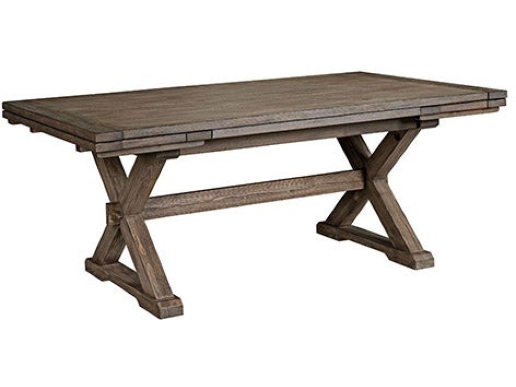 Foundry Saw Buck Dining Table - main image