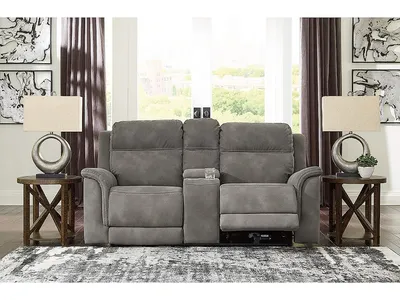 Next-Gen DuraPella Power Reclining Loveseat with Console