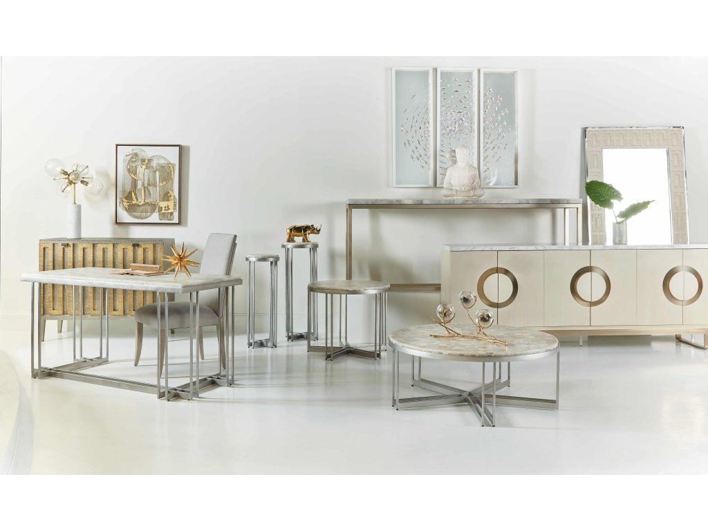 Melange Marin 36in Accent End Table - image 2