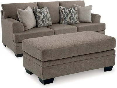 Stonemeade Sofa and Ottoman