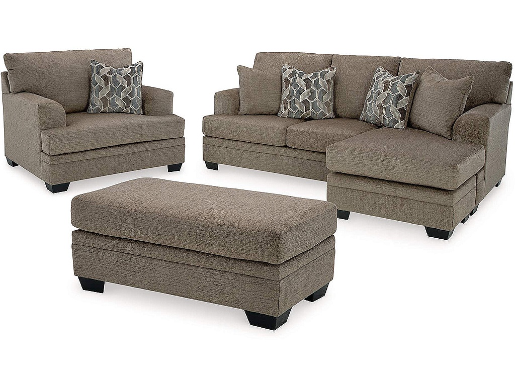 Stonemeade Sofa Chaise, Oversized Chair and Ottoman - image 1