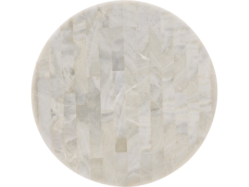 Melange Corrina Round Lamp Table - image 1