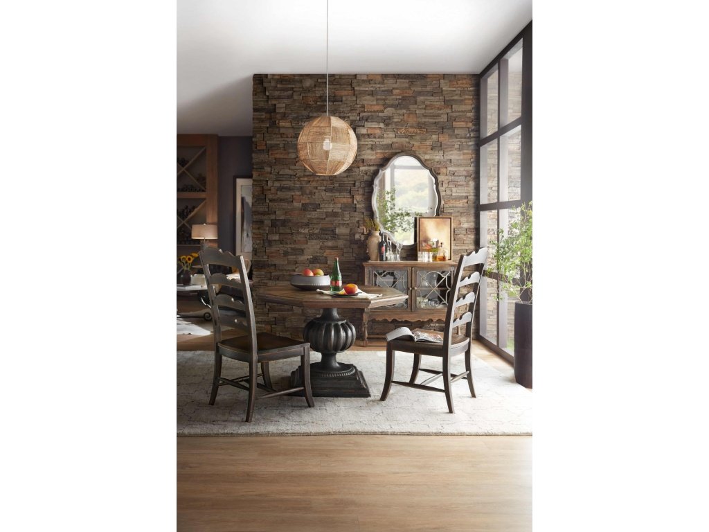 Hill Country Twin Sisters Ladderback Side Chair - 2 per carton/price ea - image 2