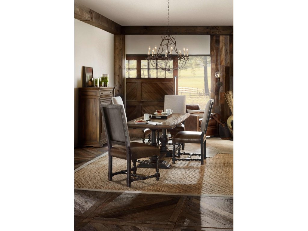 Balcones 60in Friendship Table w/2-12in Leaves - image 2