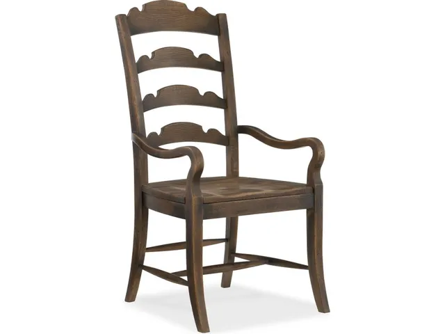 Hill Country Twin Sisters Ladderback Arm Chair - 2 per carton/price ea