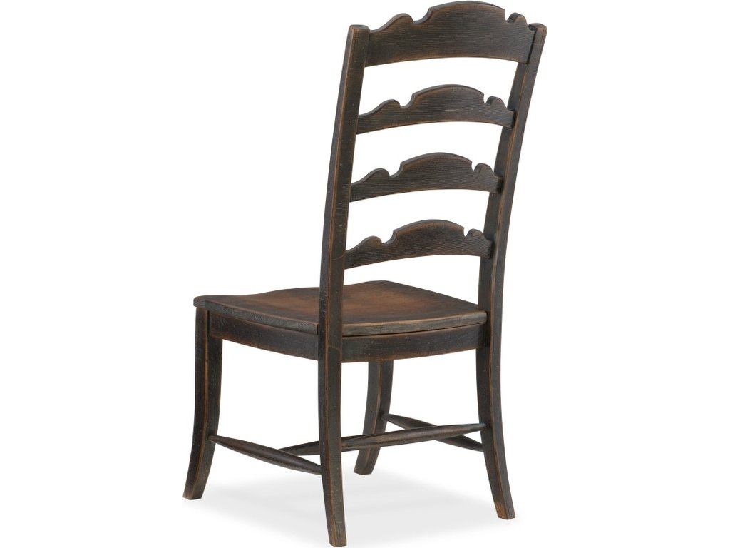 Hill Country Twin Sisters Ladderback Side Chair - 2 per carton/price ea - image 1