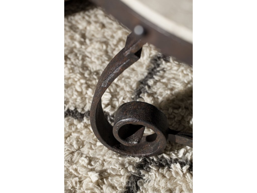 Luckenbach Metal and Stone End Table - image 5