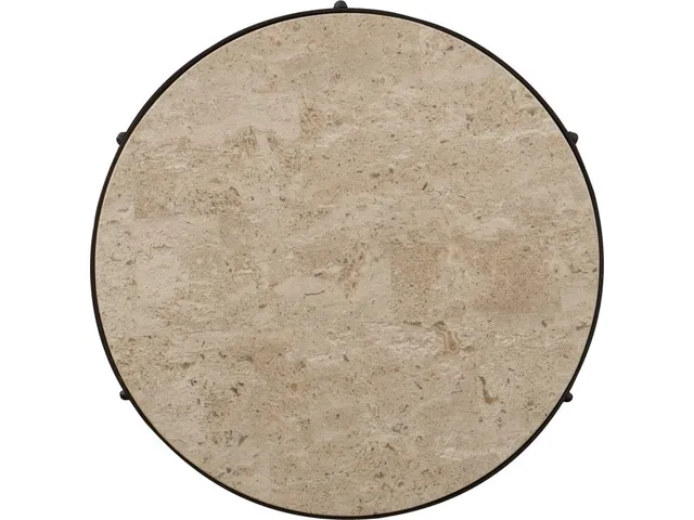 Luckenbach Metal and Stone End Table - Alternative View