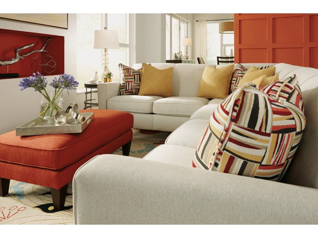 Digby Fabric Cocktail Ottoman - image 3