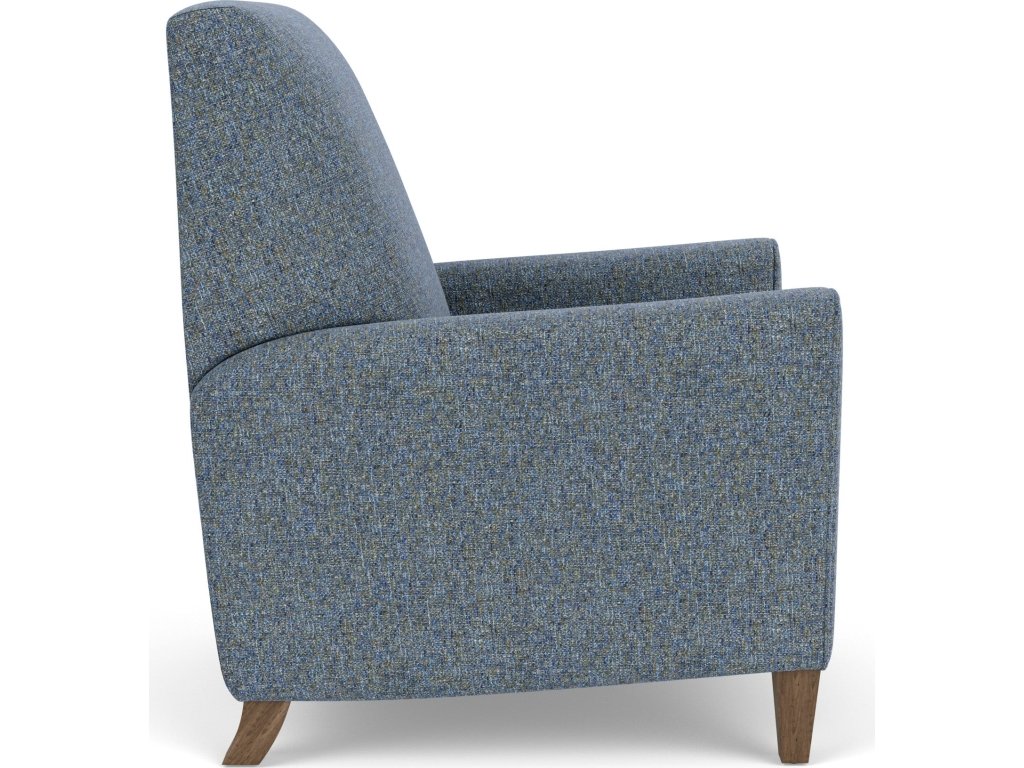 Digby Fabric High-Leg Recliner - image 2