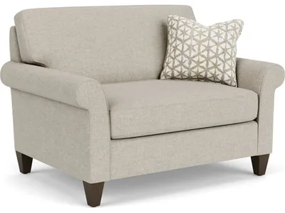 Westside Fabric Chair and a Half