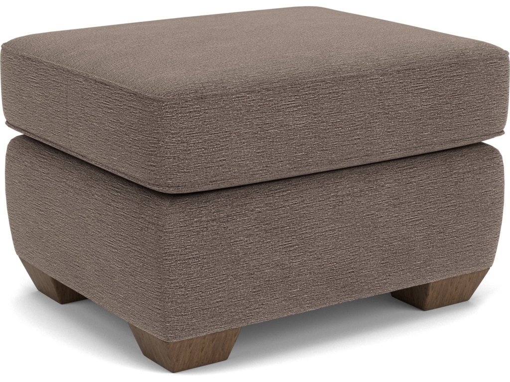 Main Street Fabric Ottoman - main image