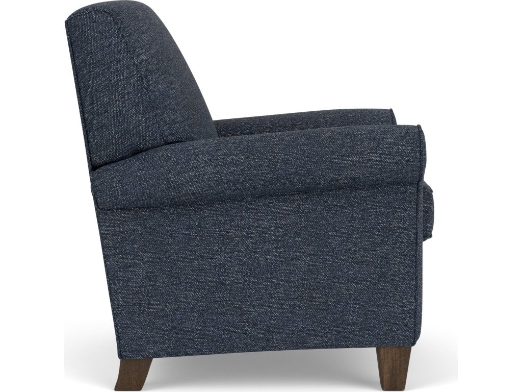 Dana Fabric High-Leg Recliner - image 2