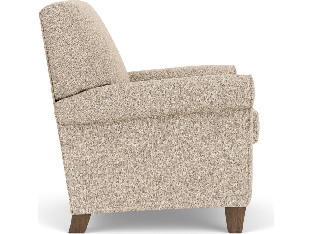 Dana Fabric High-Leg Recliner - image 5