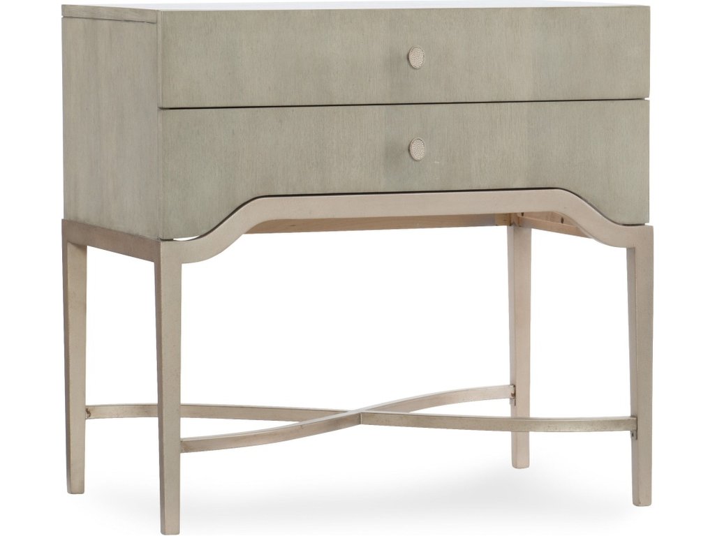 Elixir Two-Drawer Nightstand - main image