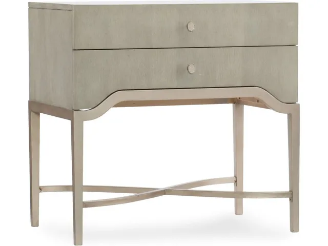 Elixir Two-Drawer Nightstand