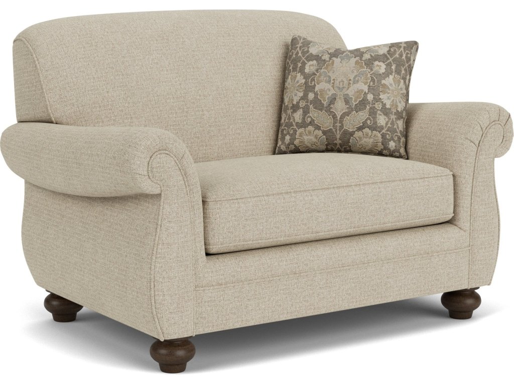 Winston Fabric Chair and a Half - image 3