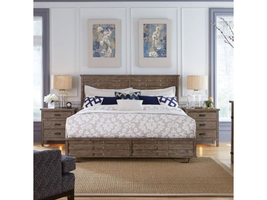 Foundry King Panel Bed - image 1
