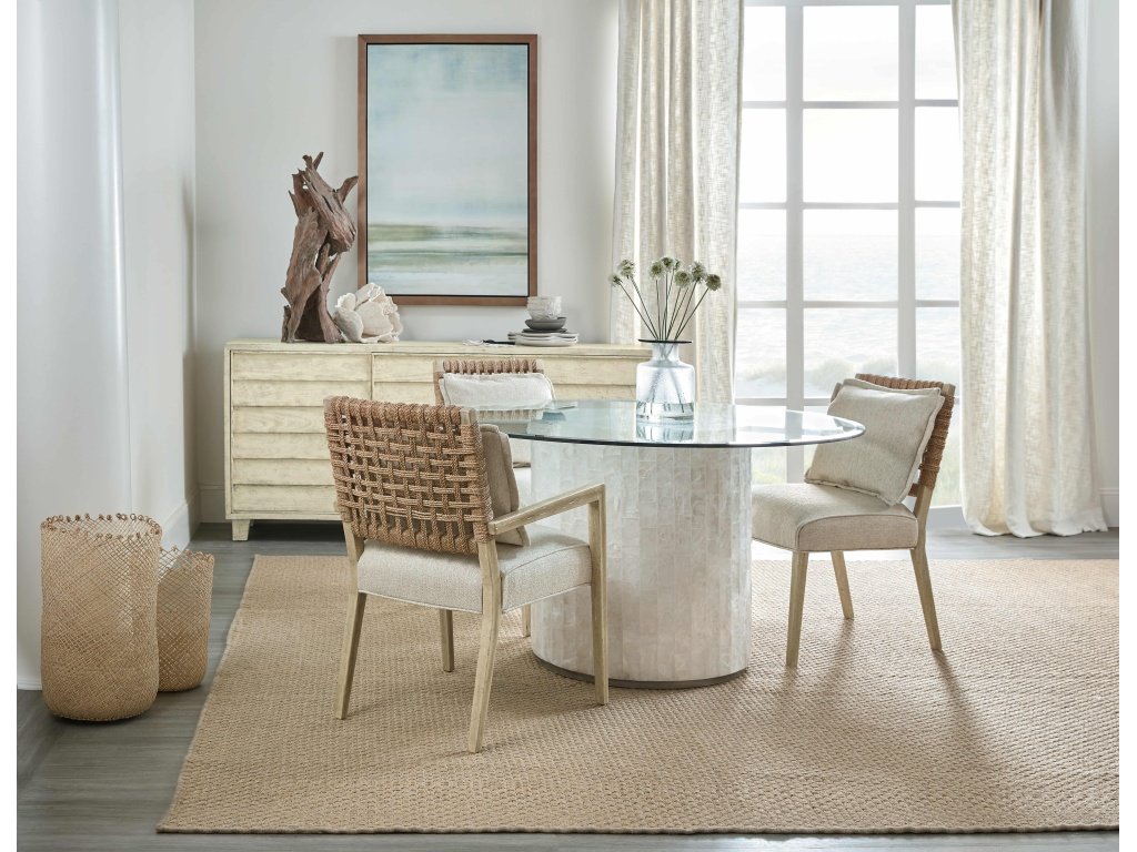 Surfrider Woven Back Side Chair-2 per ctn/price ea - image 2