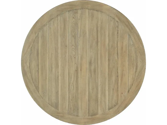 Surfrider 48in Rattan Round Dining Table - Alternative View