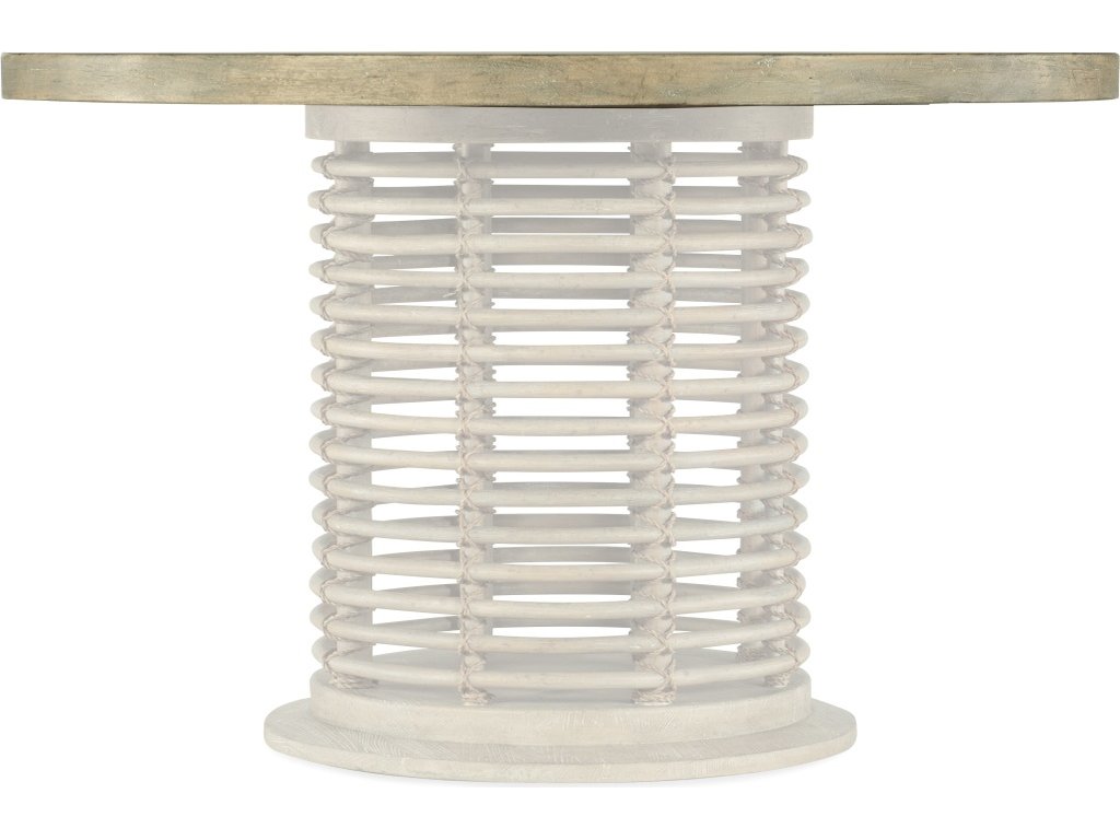 Surfrider 48in Rattan Round Dining Table - image 4