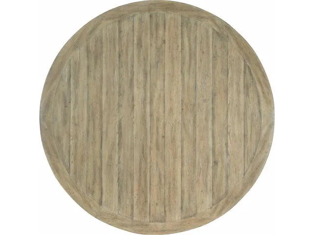 Surfrider 60in Rattan Round Dining Table - Alternative View