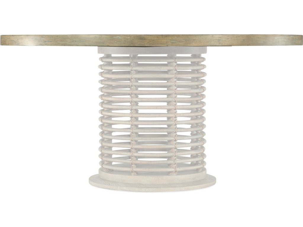 Surfrider 60in Rattan Round Dining Table - image 4