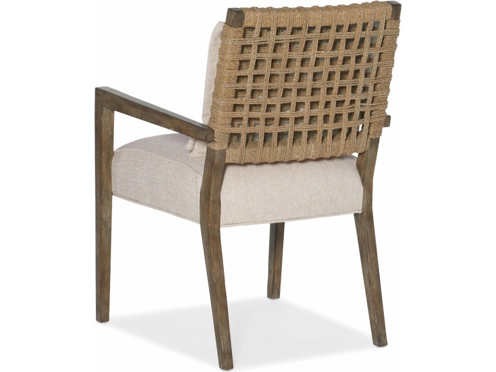 Sundance Woven Back Arm Chair-2 per ctn/price ea - image 1